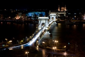 Budapest\'s famous Chain Bridge