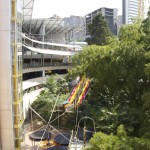 Amusement rides in the mall