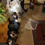 Wedding from above