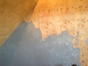 Texturing the wall